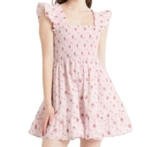 Hill House Elizabeth Dress in Pink Ditsy Floral (EUC, XXS) 🌸🌺🌷